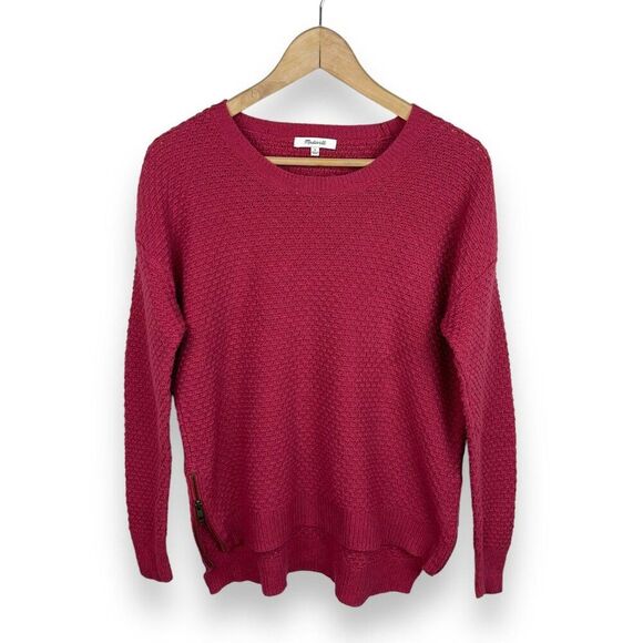 Madewell Landmark Texture Zipper Sweater - Picture 6 of 10